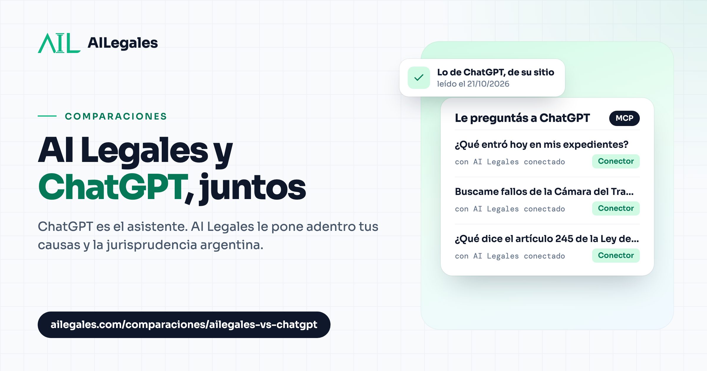 AI Legales vs ChatGPT